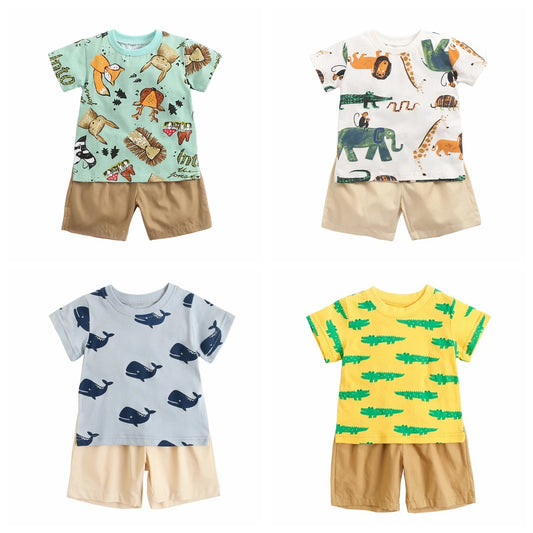 Cotton Baby Tops and Shorts
